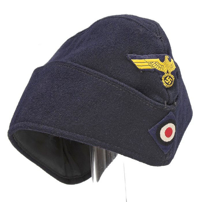 JT016 Early Kriegsmarine EM overseas cap manufactured by the firm of Heinrich Balke — image 8