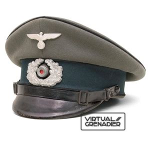 VRH15 Berolina made Heer Pionier EM visored cap