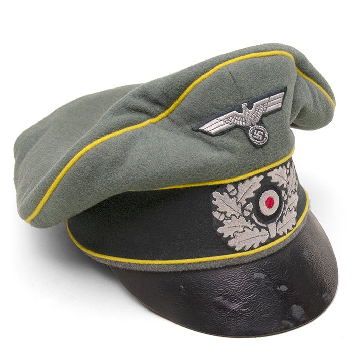 MSW3 Clemens Wagner made Heer Nachrichten officer's visored cap 'Alter Art' — image 9