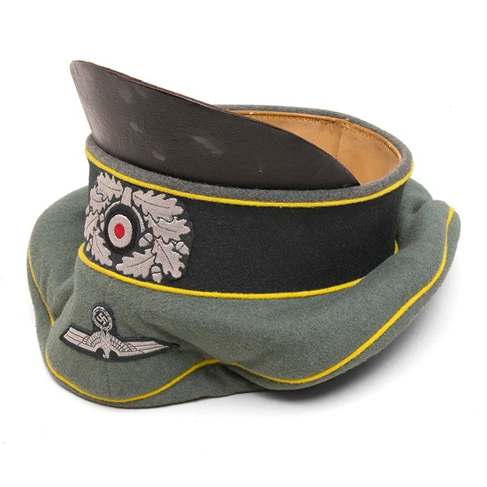 MSW3 Clemens Wagner made Heer Nachrichten officer's visored cap 'Alter Art' — image 11