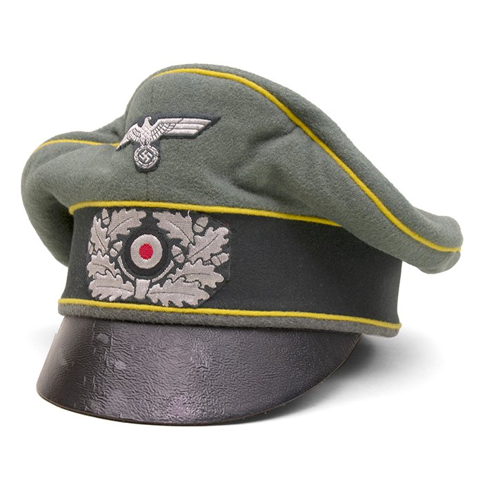 MSW3 Clemens Wagner made Heer Nachrichten officer's visored cap 'Alter Art' — image 7