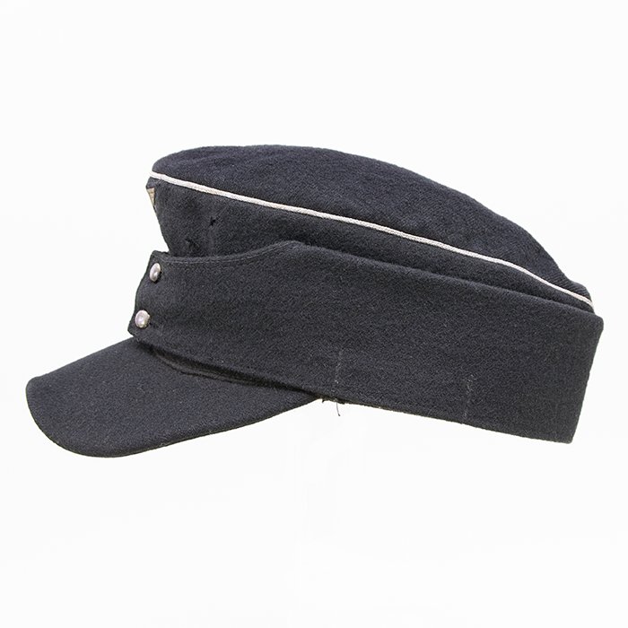 HBJ24 Prime and rare Heer Panzer officer's black M43 cap — image 12