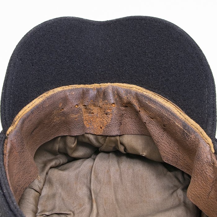 HBJ24 Prime and rare Heer Panzer officer's black M43 cap — image 20