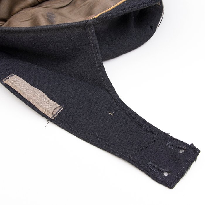 HBJ24 Prime and rare Heer Panzer officer's black M43 cap — image 21