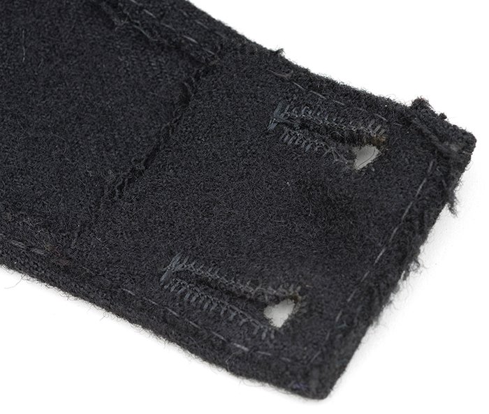 HBJ24 Prime and rare Heer Panzer officer's black M43 cap — image 24