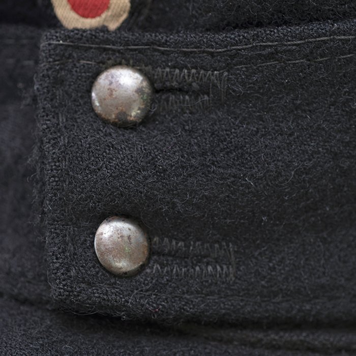 HBJ24 Prime and rare Heer Panzer officer's black M43 cap — image 8