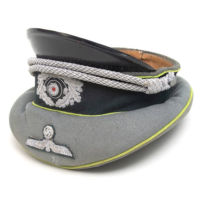 KMA16 Heer Panzergrenadier officer's visored cap made by the firm of J. Weithmann — image 12