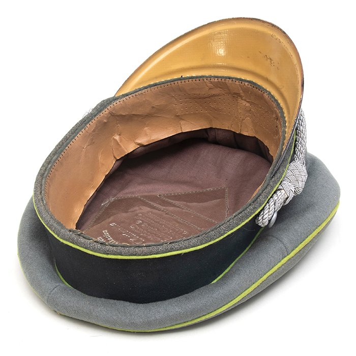 KMA16 Heer Panzergrenadier officer's visored cap made by the firm of J. Weithmann — image 13