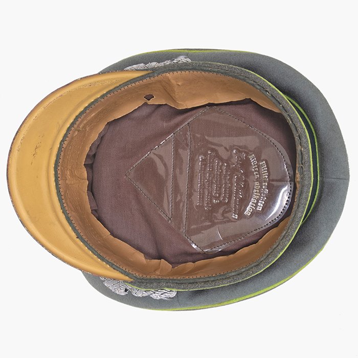 KMA16 Heer Panzergrenadier officer's visored cap made by the firm of J. Weithmann — image 14