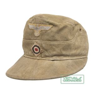 USW9 Robert Lubstein manufactured Heer EM M40 cap with restored …