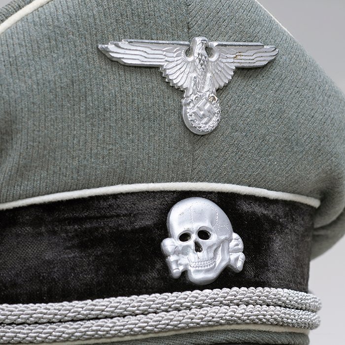 SJH82 Waffen-SS officer's visored cap — image 5