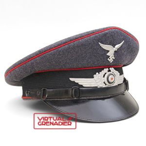 JSW5 Excellent large size Luftwaffe Flak EM visor - updated …