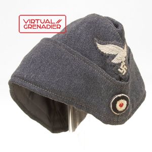 JSW8 Luftwaffe EM overseas cap manufactured by 'ALMI'