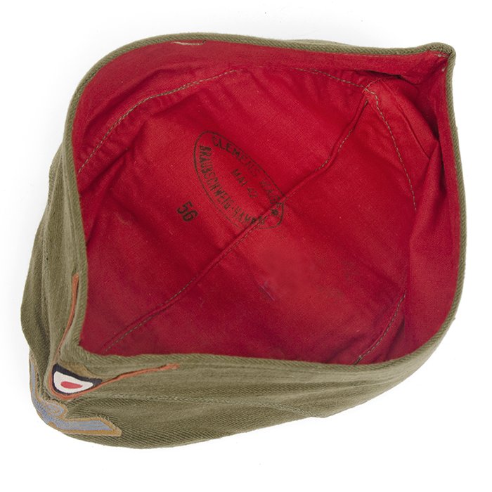 SJH50 Clemens Wagner made Heer tropical overseas cap for an EM in a motorcycle/reconnaissance battalion — image 19