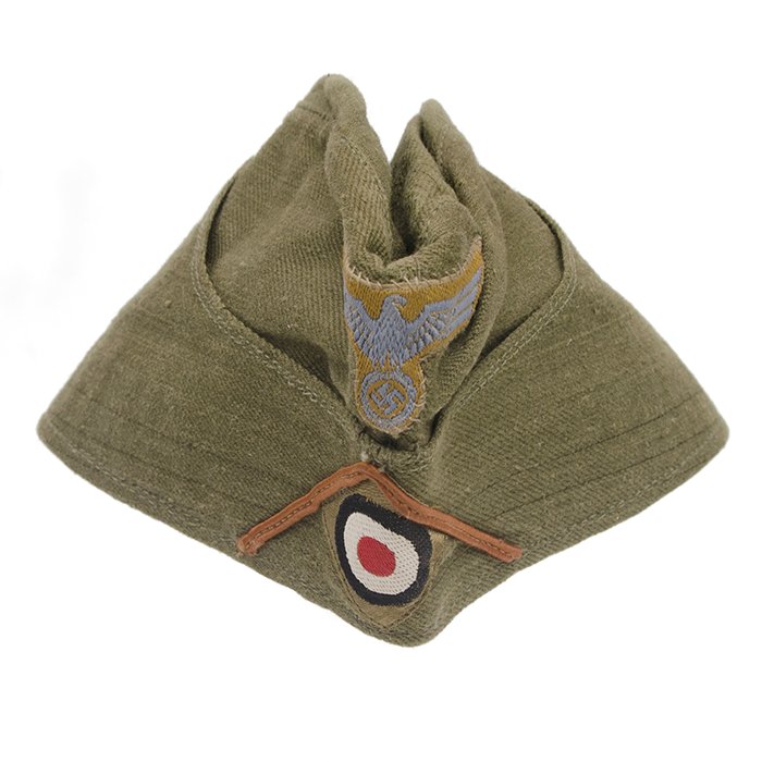 SJH50 Clemens Wagner made Heer tropical overseas cap for an EM in a motorcycle/reconnaissance battalion — image 4