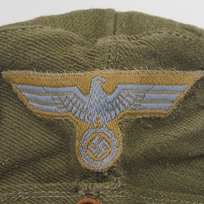 SJH50 Clemens Wagner made Heer tropical overseas cap for an EM in a motorcycle/reconnaissance battalion — image 6