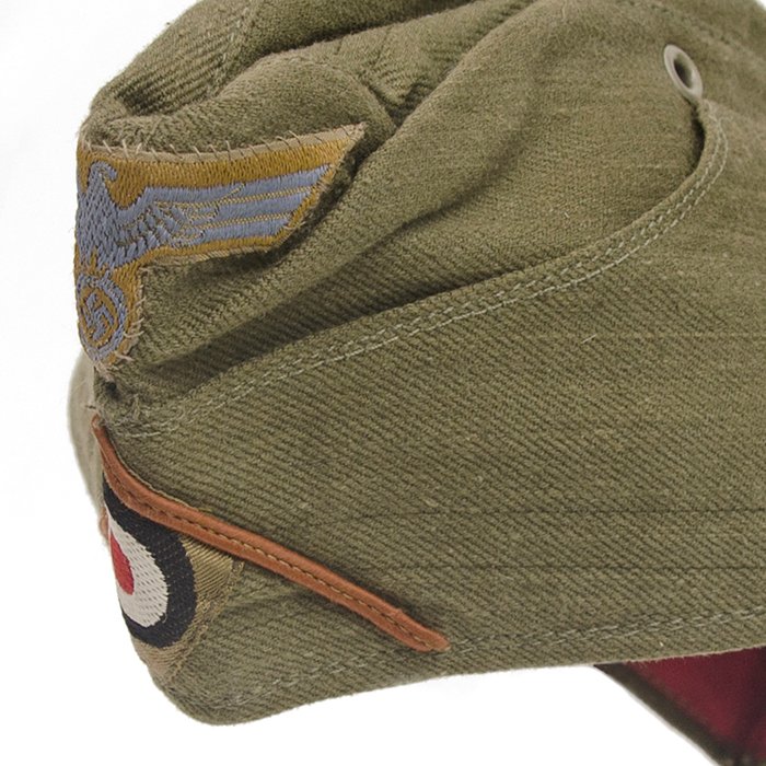 SJH50 Clemens Wagner made Heer tropical overseas cap for an EM in a motorcycle/reconnaissance battalion — image 9