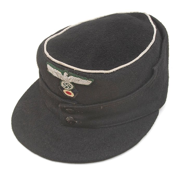SJH65 Exceptionally rare Heer Panzer officer's M43 cap — image 10