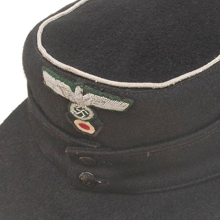 SJH65 Exceptionally rare Heer Panzer officer's M43 cap — image 11