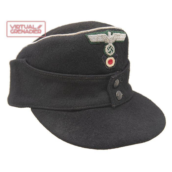 SJH65 Exceptionally rare Heer Panzer officer's M43 cap — image 2