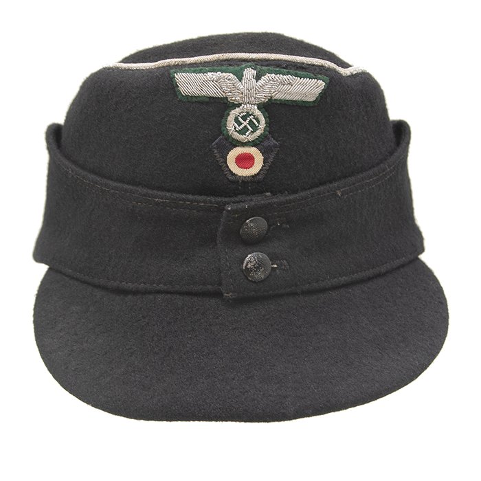 SJH65 Exceptionally rare Heer Panzer officer's M43 cap — image 4