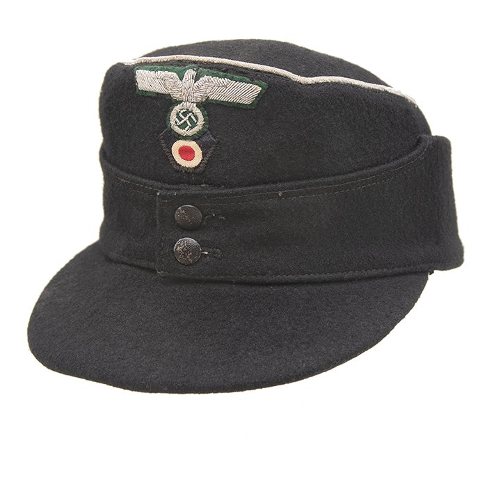 SJH65 Exceptionally rare Heer Panzer officer's M43 cap — image 8