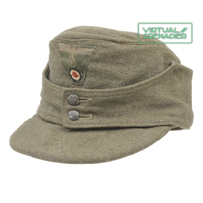 SPH52 Service used Heer EM M43 cap — image 2