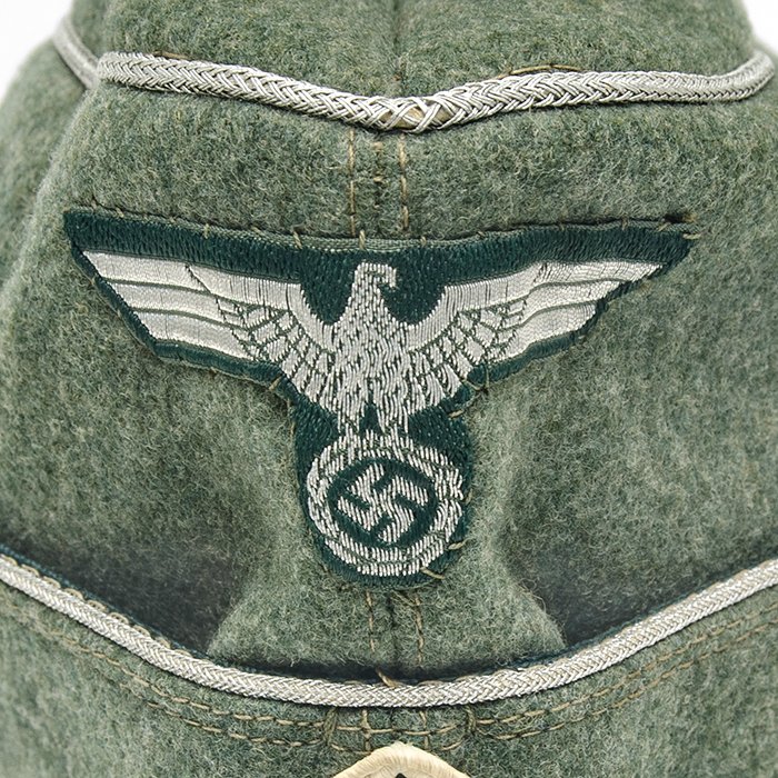 HJS50 Heer Infanterie officer's overseas cap — image 4