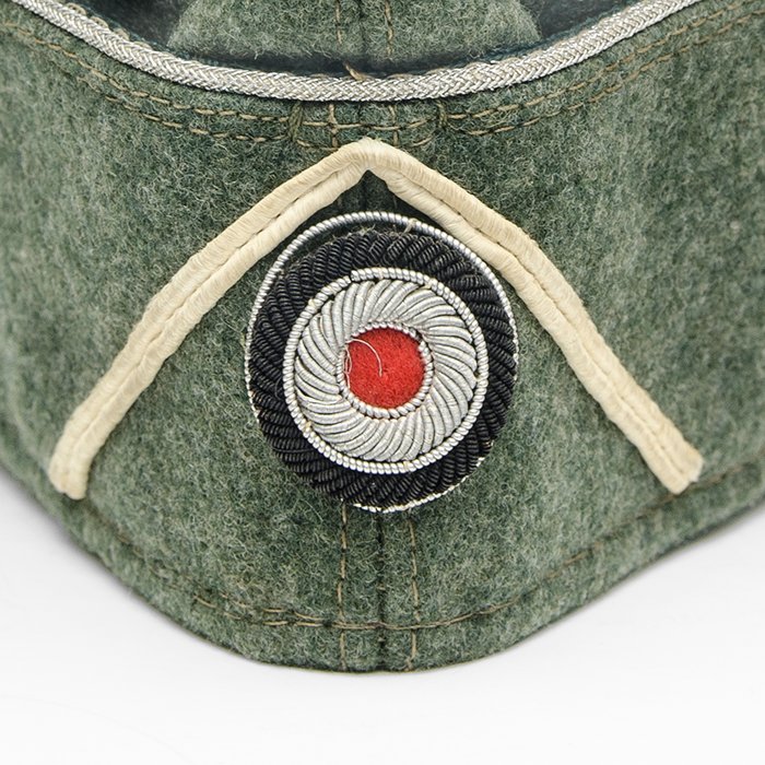 HJS50 Heer Infanterie officer's overseas cap — image 5