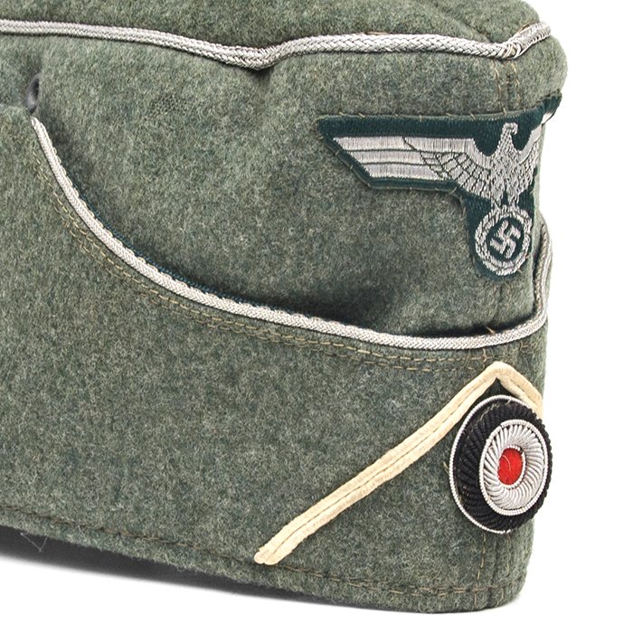 HJS50 Heer Infanterie officer's overseas cap — image 7