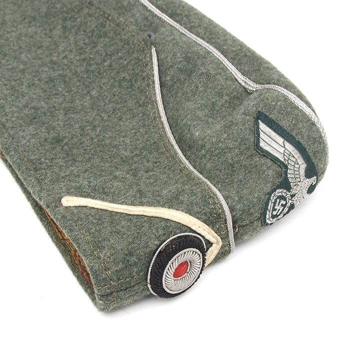 HJS50 Heer Infanterie officer's overseas cap — image 9