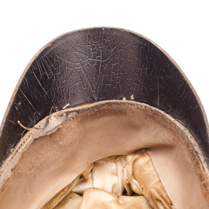 LMH1 Heer Artillerie officer 'crusher' style visored cap — image 12