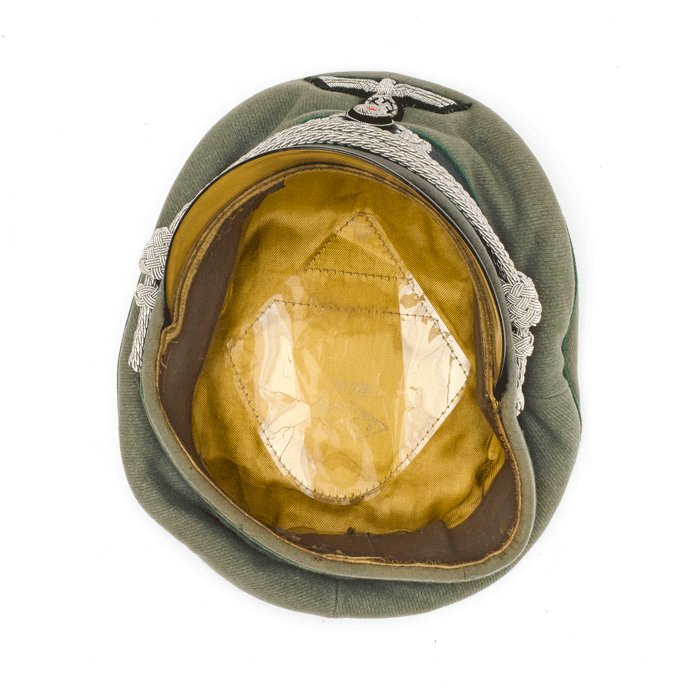 ODH3 Later quality Erel visored cap for Heer Jäger officer — image 9
