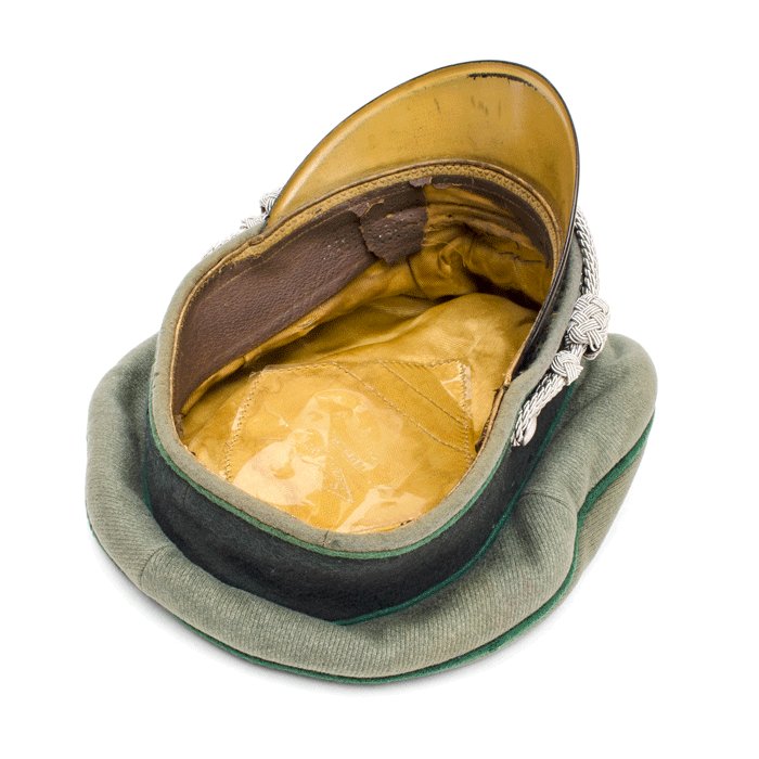 ODH3 Later quality Erel visored cap for Heer Jäger officer — image 10
