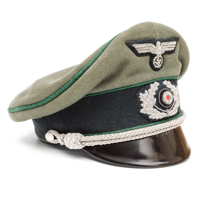 ODH3 Later quality Erel visored cap for Heer Jäger officer — image 6