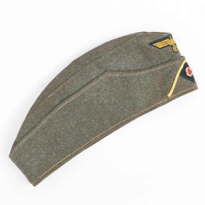 41A3F Early Kriegsmarine coastal artillery EM overseas cap — image 10