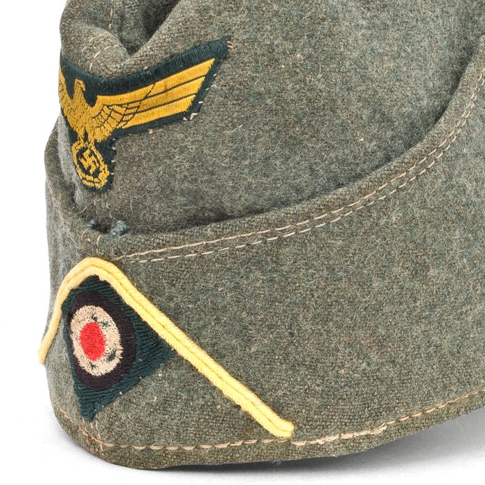 41A3F Early Kriegsmarine coastal artillery EM overseas cap — image 7