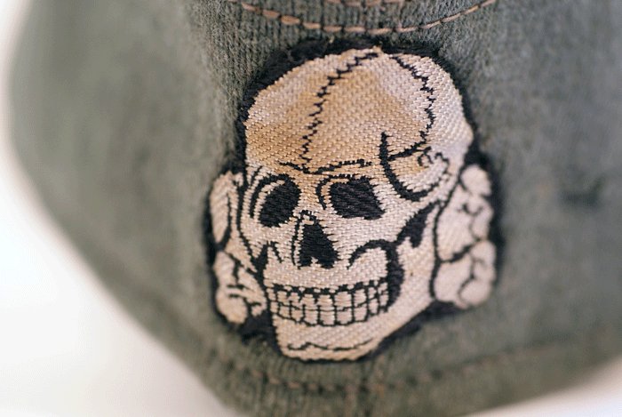 Waffen SS officer overseas cap — image 7