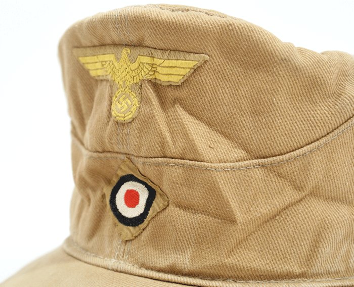 Kriegsmarine tropical issue EM service cap — image 6