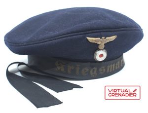 Kriegsmarine EM M31 Matrosenmütze
