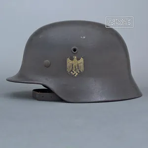 HES11 Heer M40 single decal helmet