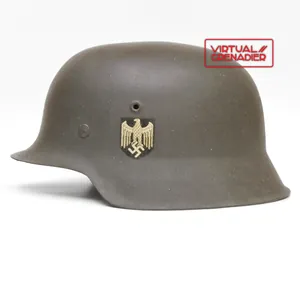 RAH8 Named size 70 shell Heer M42 single decal helmet