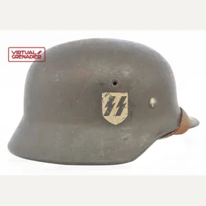 PTH1 Waffen SS M40 (former) double decal helmet