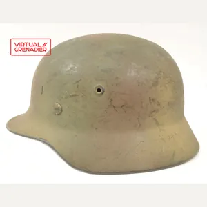 Luftwaffe M40 tricolor spray camo helmet