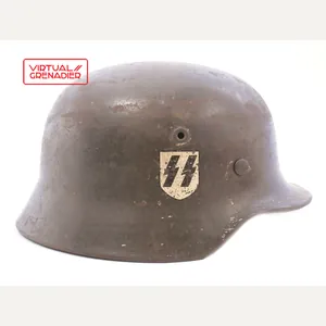 CBH02 Waffen SS M40 single decal helmet