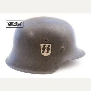 Waffen SS M42 helmet