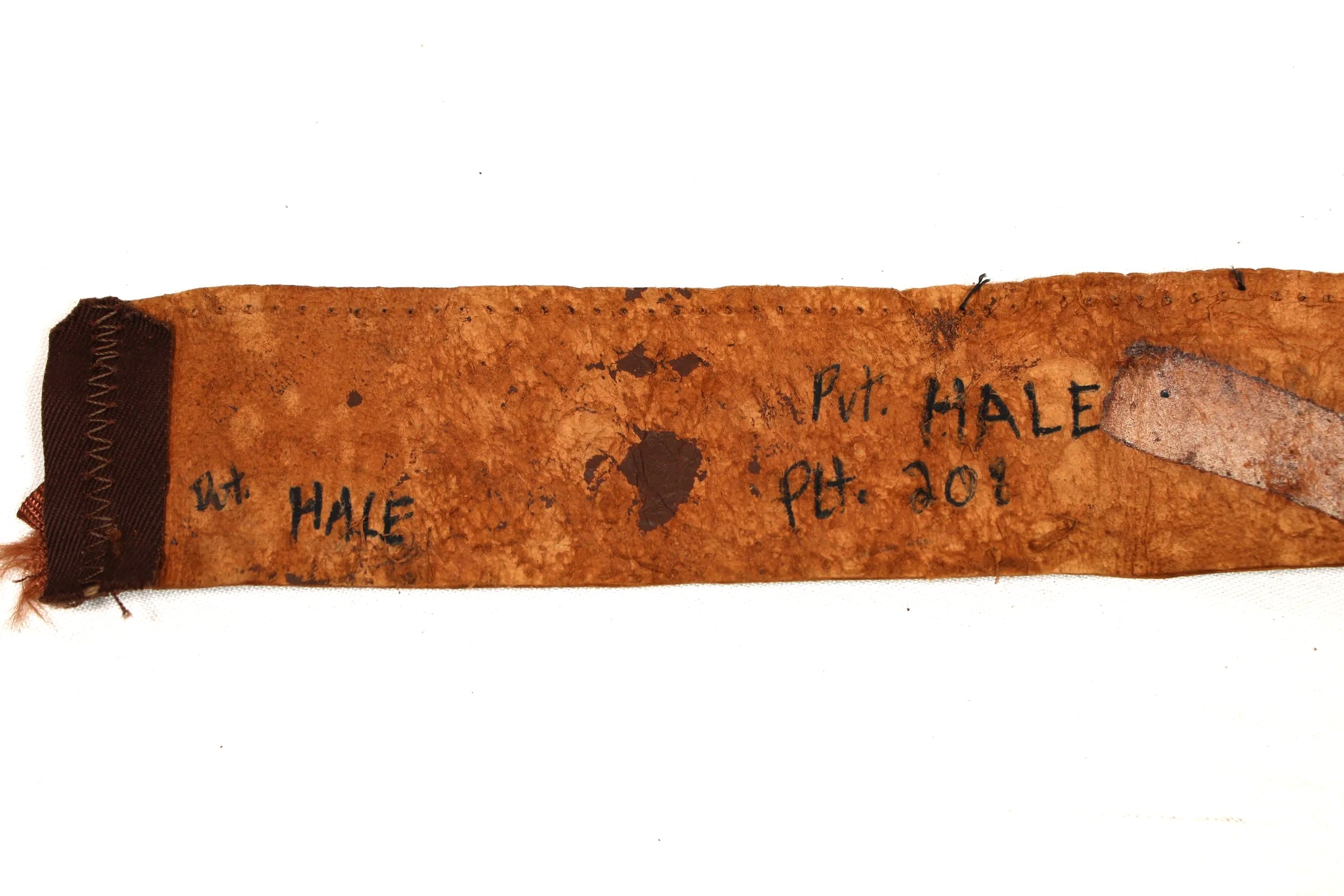 Vietnam War USMC US Marine Corps 1961 Visor Cap ( Named & Unit Marked ) — image 10