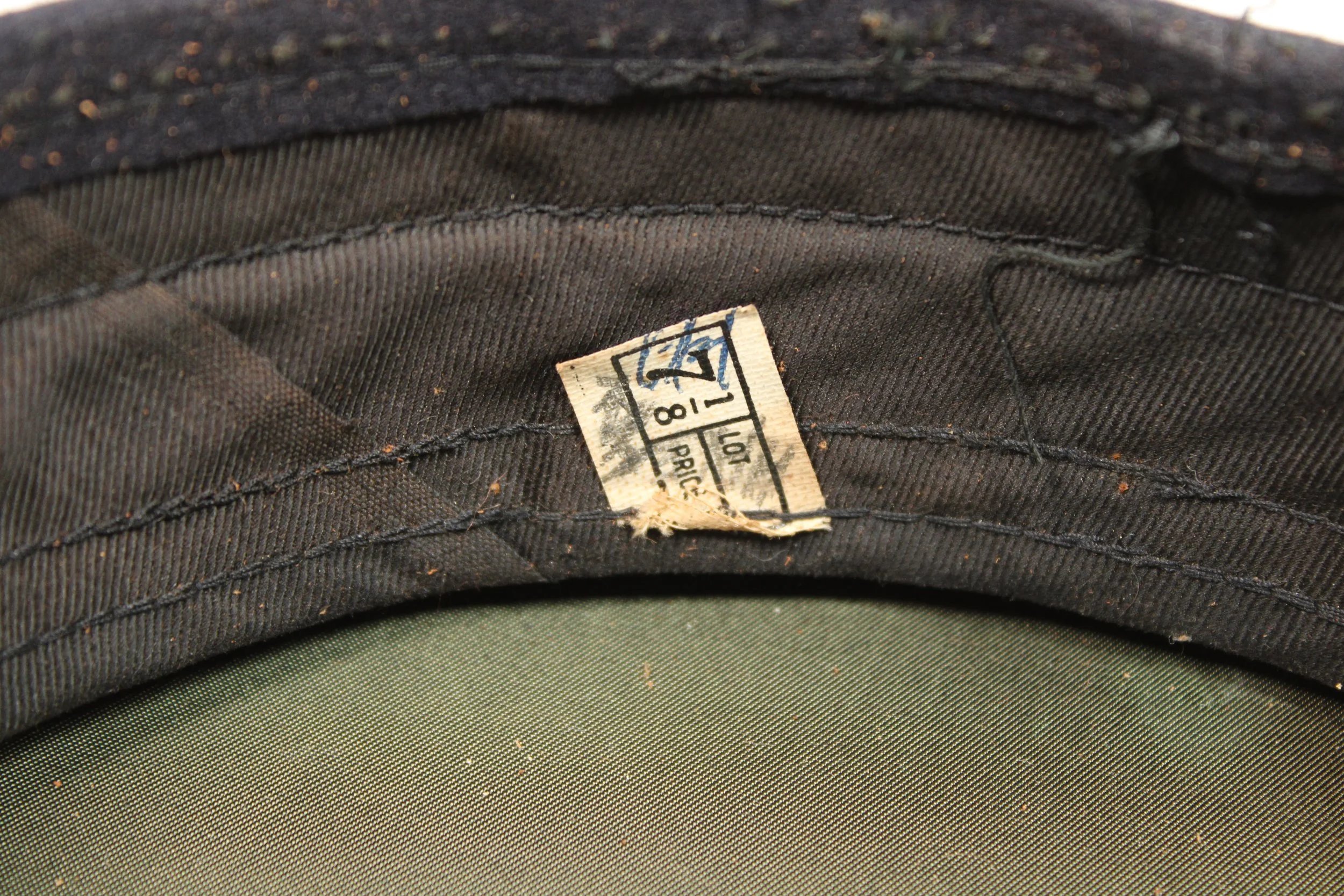Vietnam War USMC US Marine Corps 1961 Visor Cap ( Named & Unit Marked ) — image 8