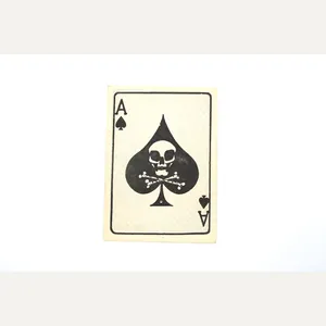 Vietnam War Original 'DEATH CARD' Ace Of Spades
