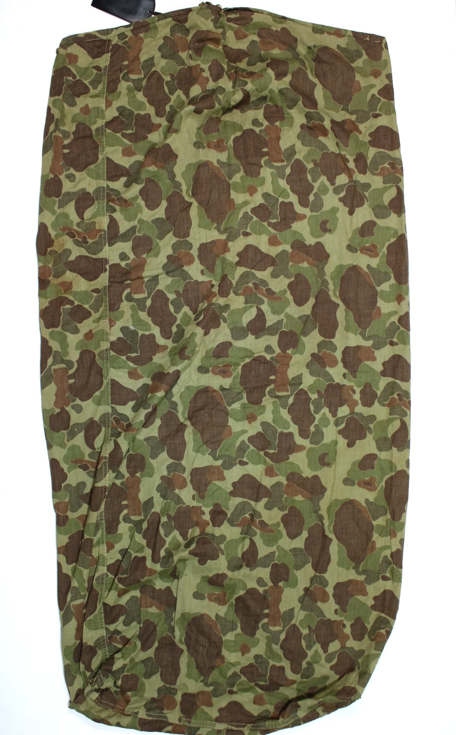 1960's / 70's Frogskin Camouflage Laundry / Coat Bag — image 4